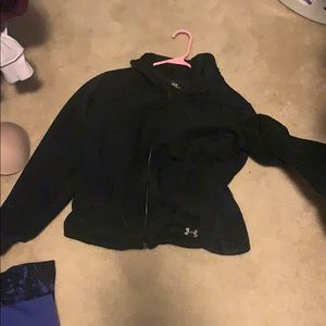 Under armour fleece zip